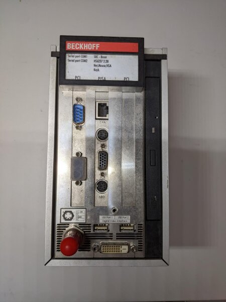 Beckhoff IPC C6330 Mainboard Boser HS6237 Intel Celeron 733Mhz 256Mb 20GB HDD