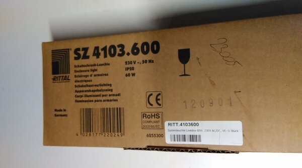 Rittal SZ 4103.600 SZ4103.600 230V 60W IP20 control cabinet light