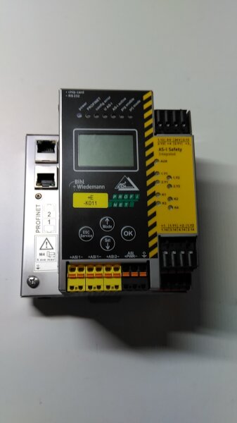 Bihl+Wiedemann BWU2647 Profinet AS-i 3.0 Gateaway mit Sicherheitsmonitor