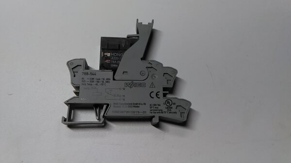 WAGO 788-544 Relay module Rated voltage: 230 VAC Switching current (max.): 8 A Relay