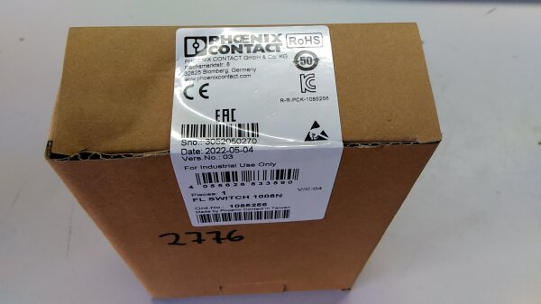 Phoenix Contact Industrial Ethernet Switch FL SWITCH 1008N Switch 1085256