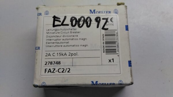 Eaton Moeller Leitungsschutzschalter FAZ-C2/2 | 278748
