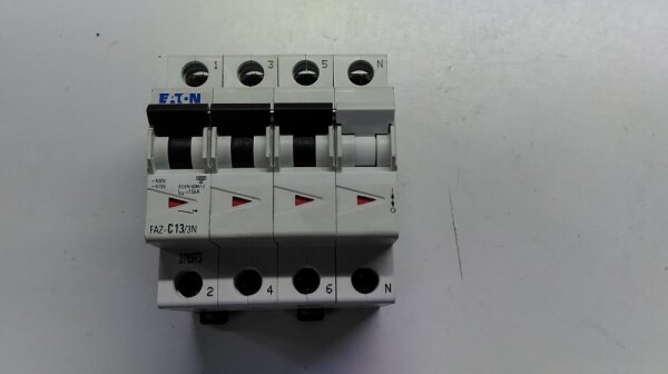Eaton Leitungsschutzschalter FAZ-C13/3N LS-Schalter 278973