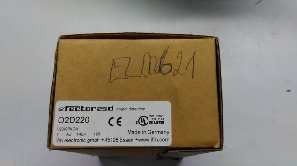 Ifm Electronic Object Detection Sensor O2DIRPKG/K | O2D220