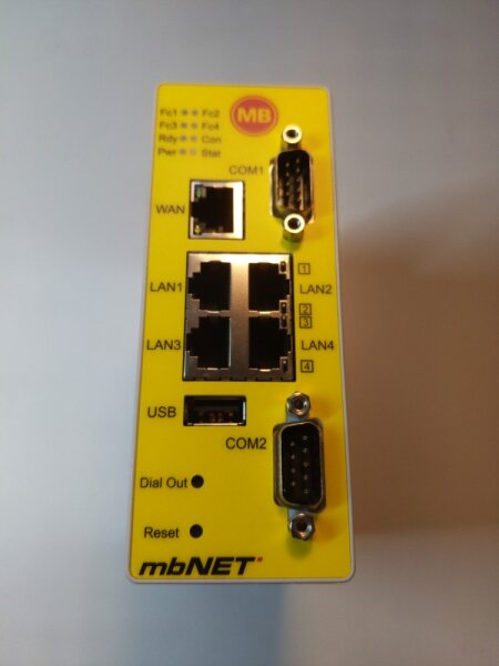 MbConnect MDH 810 Industrial Router WAN VPN 2xRS232/485