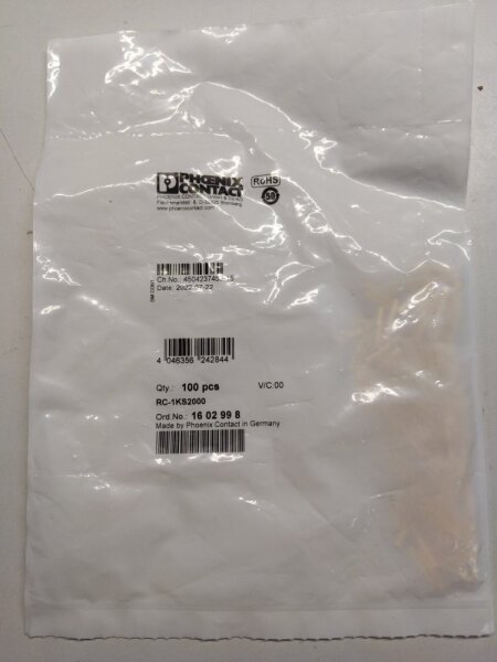 Phoenix Contact RC-1KS2000 - Crimp contact 100PCS 1602998