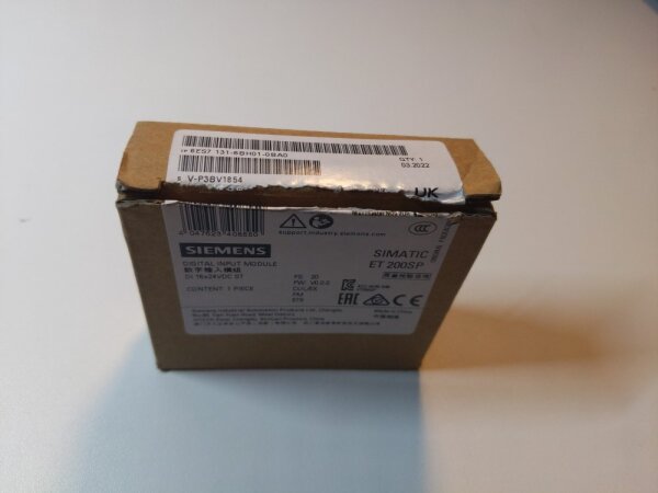 Siemens SIMATIC ET 200SP 6ES7131-6BH01-0BA0 Digital Input Module
