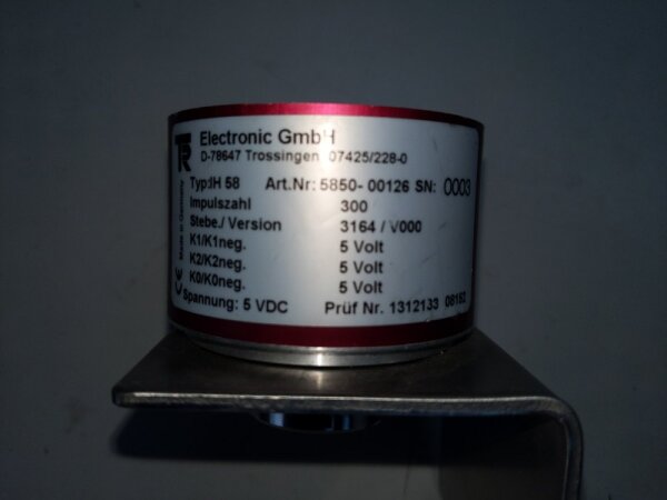 TR Electronic Drehgeber 5850-00126 Baureihe IH58