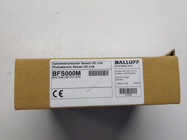 Balluff - BFS000M - BFS 33M-GSI-F01-S75 Farbsensoren