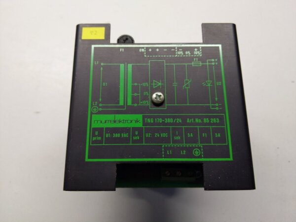 Murr Elektronik TNG 170-380/24 85263 Transformator Netzteil 24VDC 5A