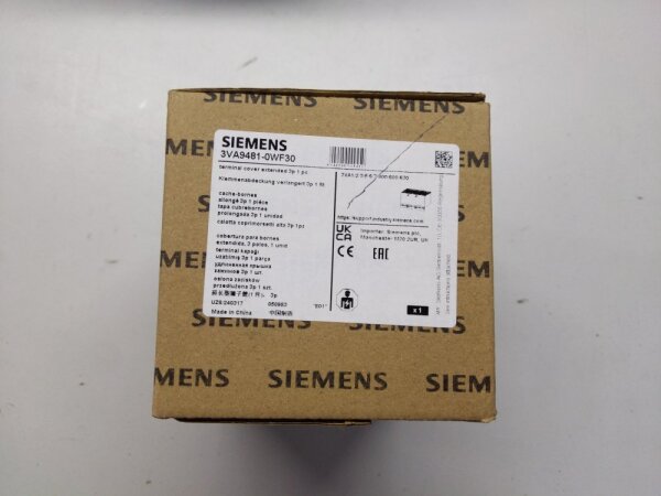 Siemens 3VA9481-0WF30 Extended Terminal Cover, 3-pole