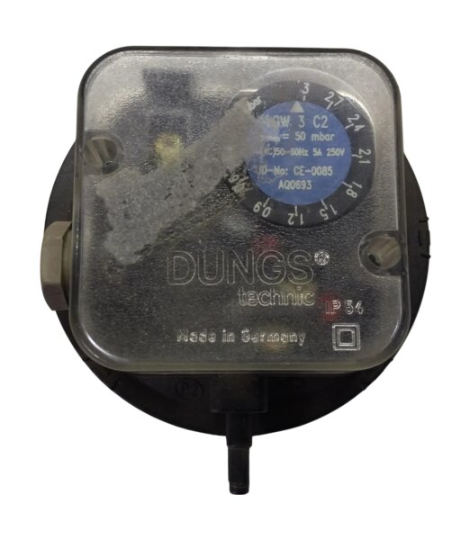Dungs LGW 3 C2 Used CE-0085 AQ0693 - maxp=50mbar 250V IP54