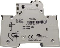 Siemens 5SY6101-7 Leitungsschutzschalter 1P 1A 240V...