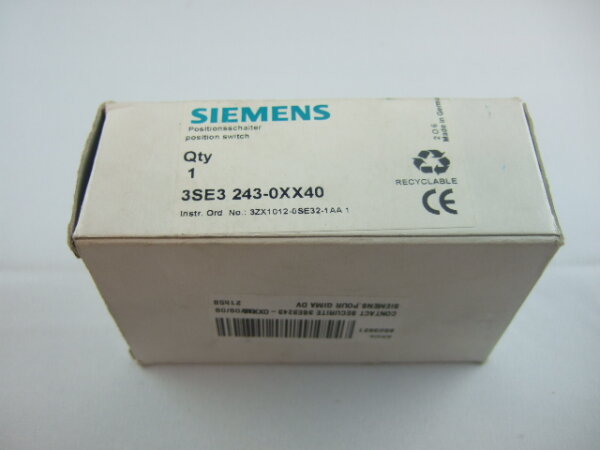 Siemens 3SE3243-0XX40 Endschalter Positionsschalter in OVP